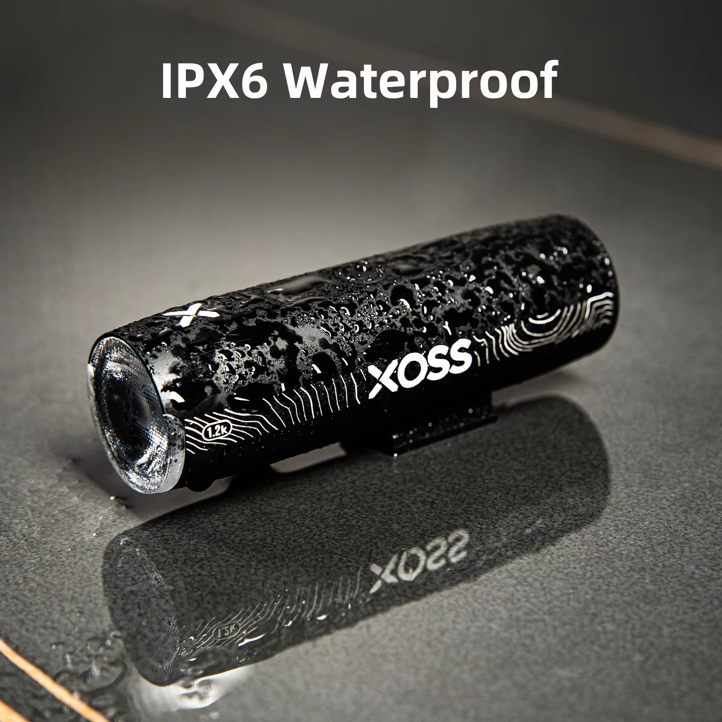 XOSS XL1200 Headlight Waterproof Type-C Rechargeable Aluminum Alloy Ultralight Flashlight