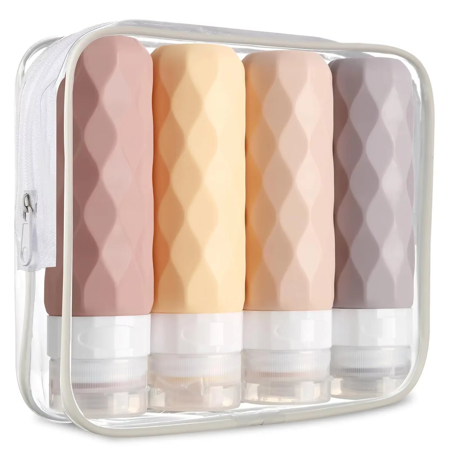 Contemporary Travel Essentials Bottles for Toiletries BPA Free Leak Proof Squeezable Travel Size