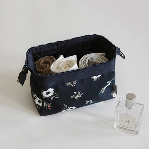 Cosmetic Bag Women Waterproof Flamingo Makeup Bags Travel Organizer Toiletries Kit