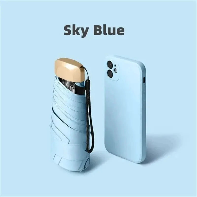 Mini Umbrella UV Protection Lightweight and Convenient