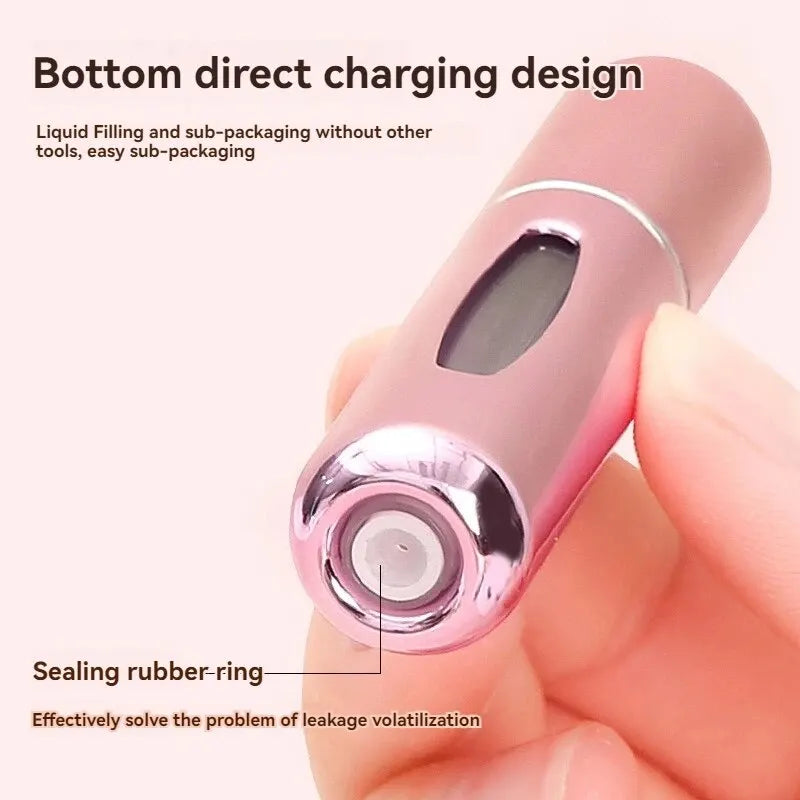 3Pcs Perfume Dispenser Capsule Visualization Design Compact Fashion Portable Spray Capsule