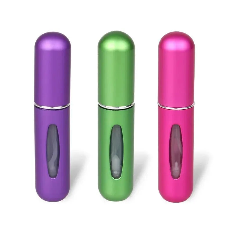 3Pcs Perfume Dispenser Capsule Visualization Design Compact Fashion Portable Spray Capsule