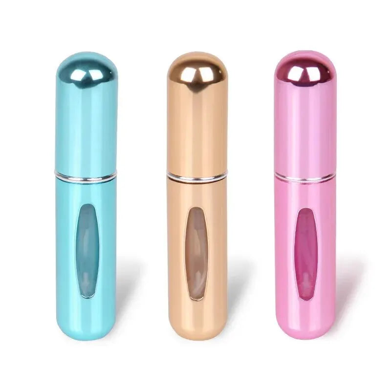 3Pcs Perfume Dispenser Capsule Visualization Design Compact Fashion Portable Spray Capsule
