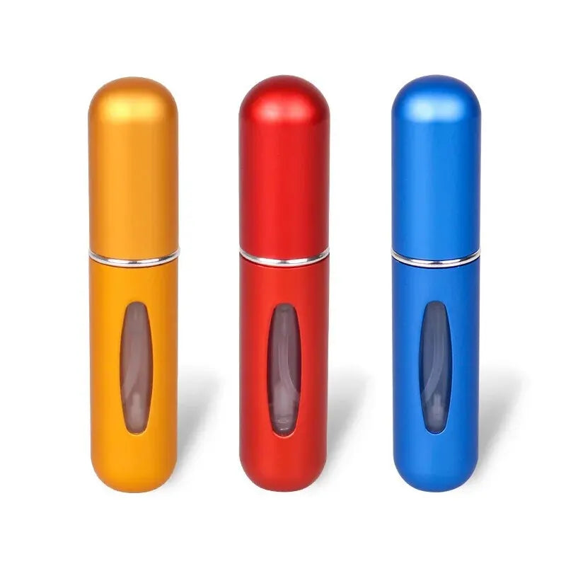 3Pcs Perfume Dispenser Capsule Visualization Design Compact Fashion Portable Spray Capsule