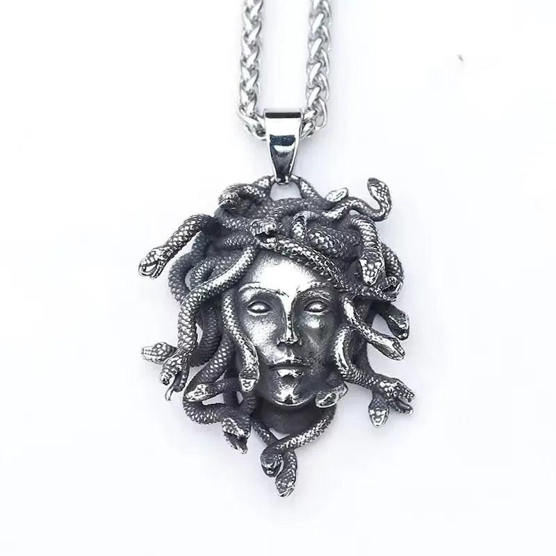 Medusa Snake Pendant
