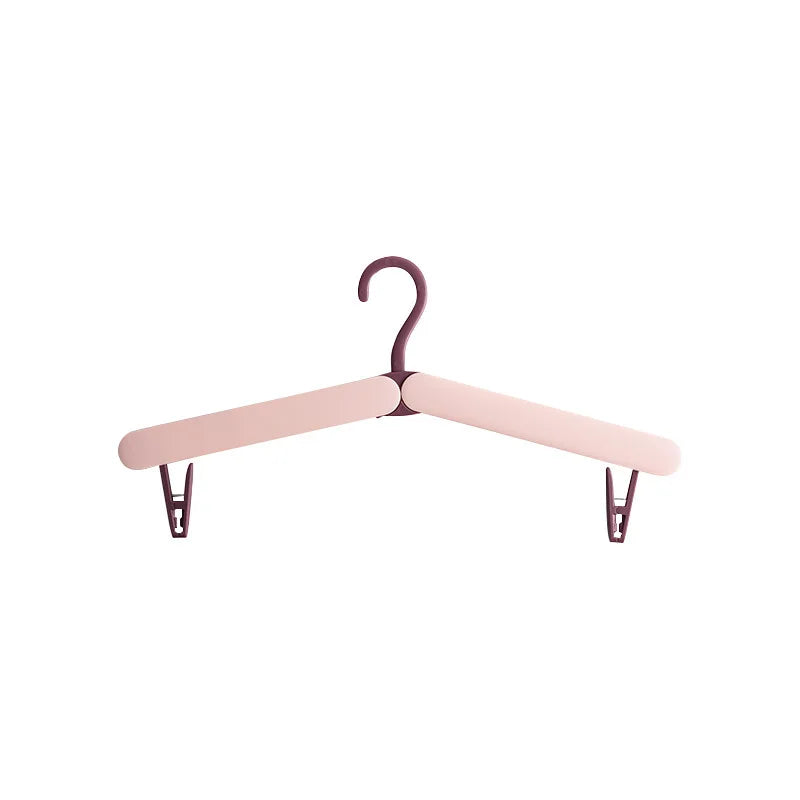 Foldable Clothes Hanger Creative Portable Travel