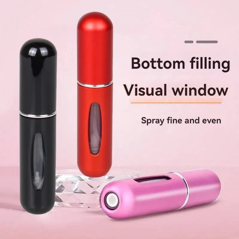 3Pcs Perfume Dispenser Capsule Visualization Design Compact Fashion Portable Spray Capsule