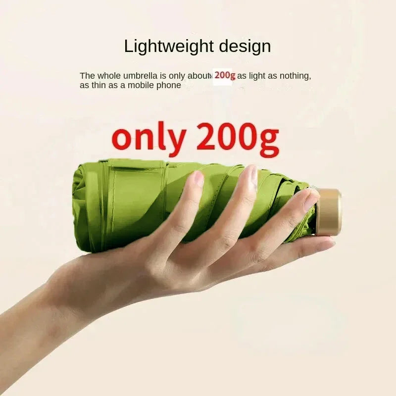 Mini Umbrella UV Protection Lightweight and Convenient