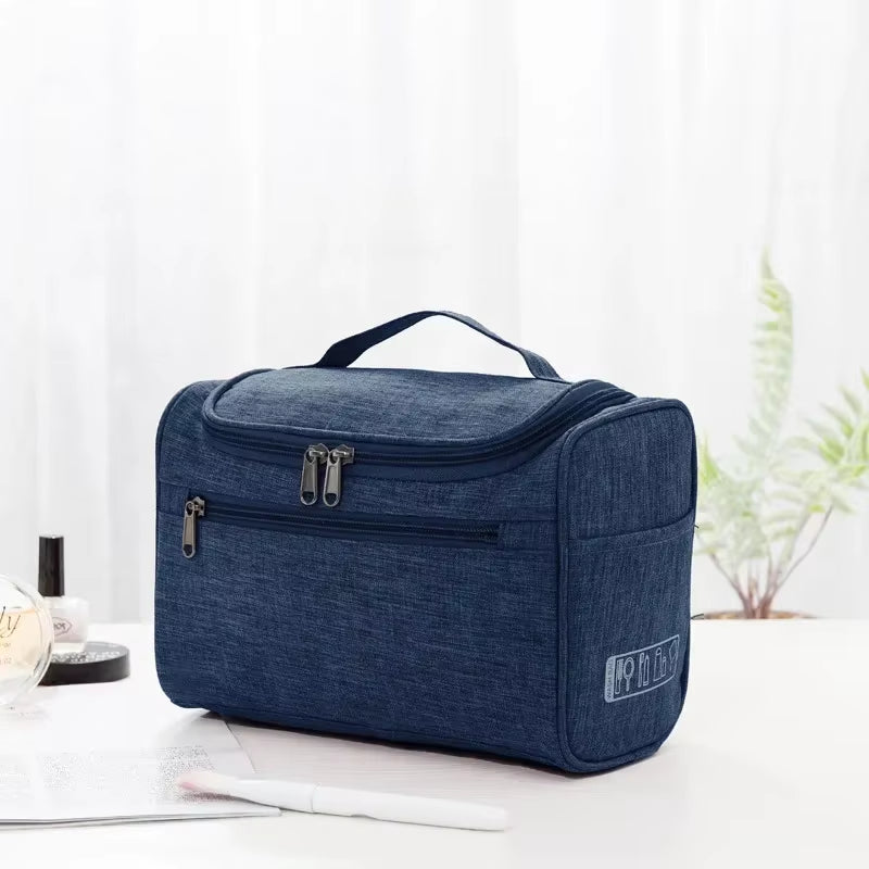 Spacious Cosmetic Bag Makeup Organizer Toiletry Pouch