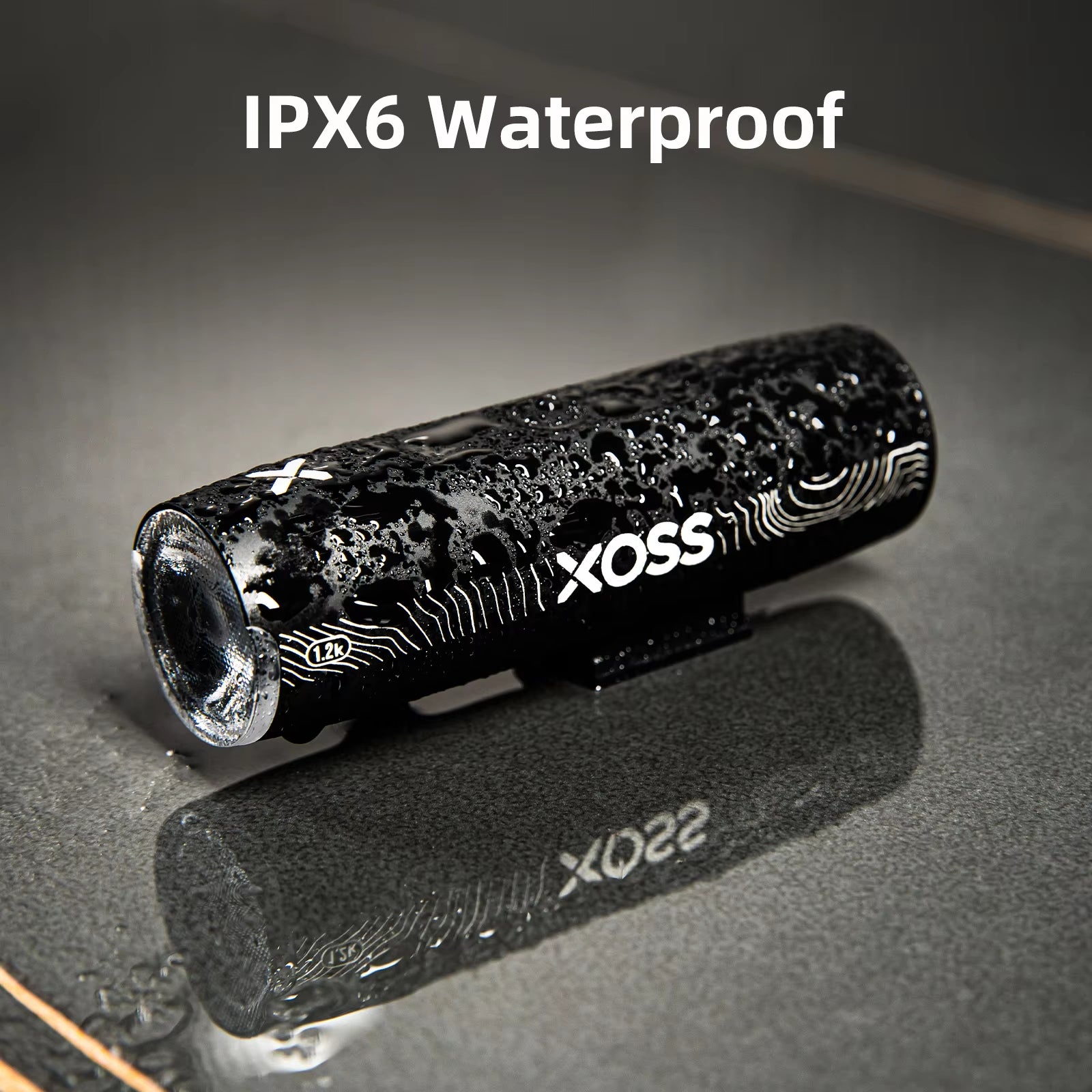 XOSS XL1200 Headlight Waterproof Type-C Rechargeable Aluminum Alloy Ultralight Flashlight