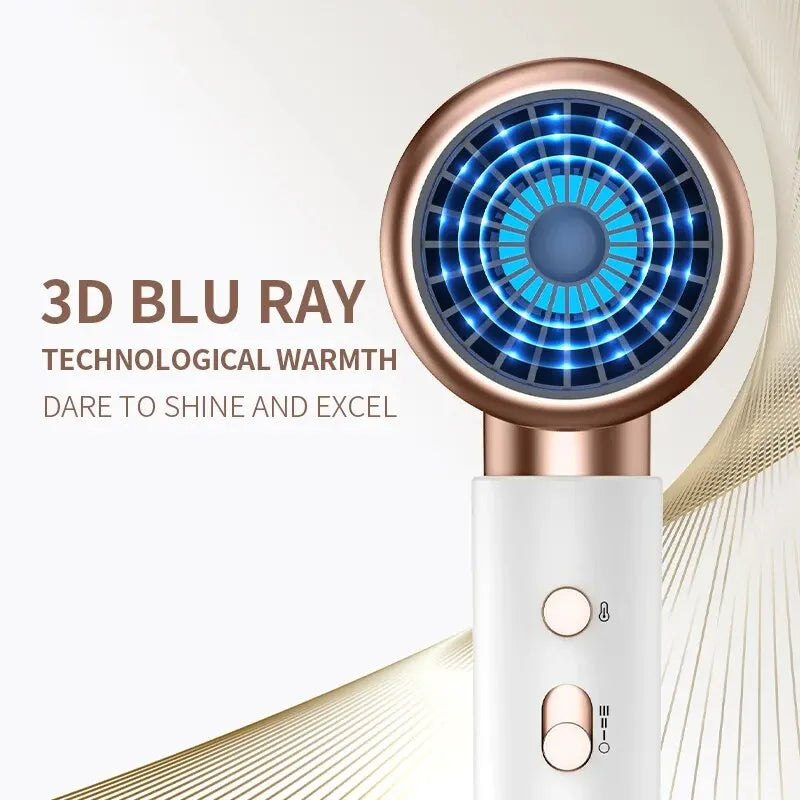 Ionic Professional Hair Dryer with Hot & Cold Air