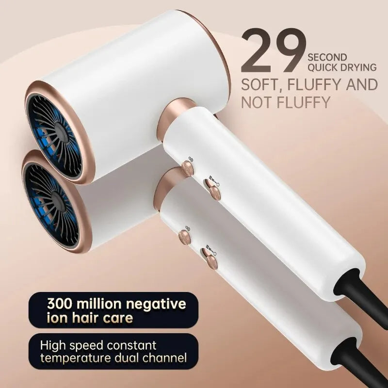 Ionic Professional Hair Dryer with Hot & Cold Air