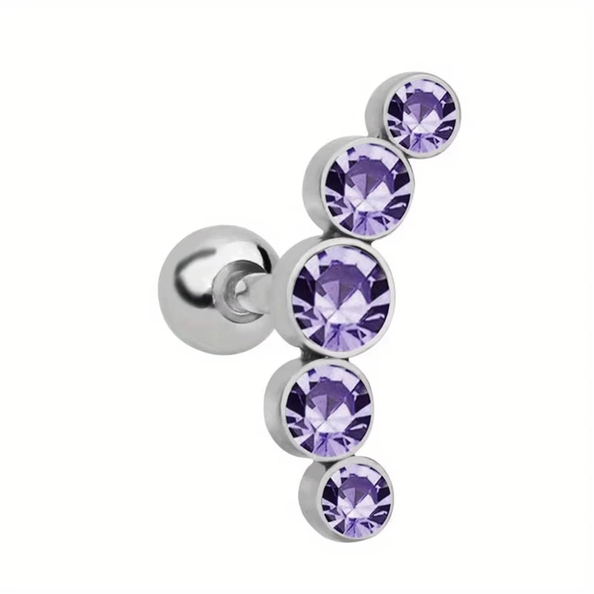 Stainless Steel Stud Tragus Earrings