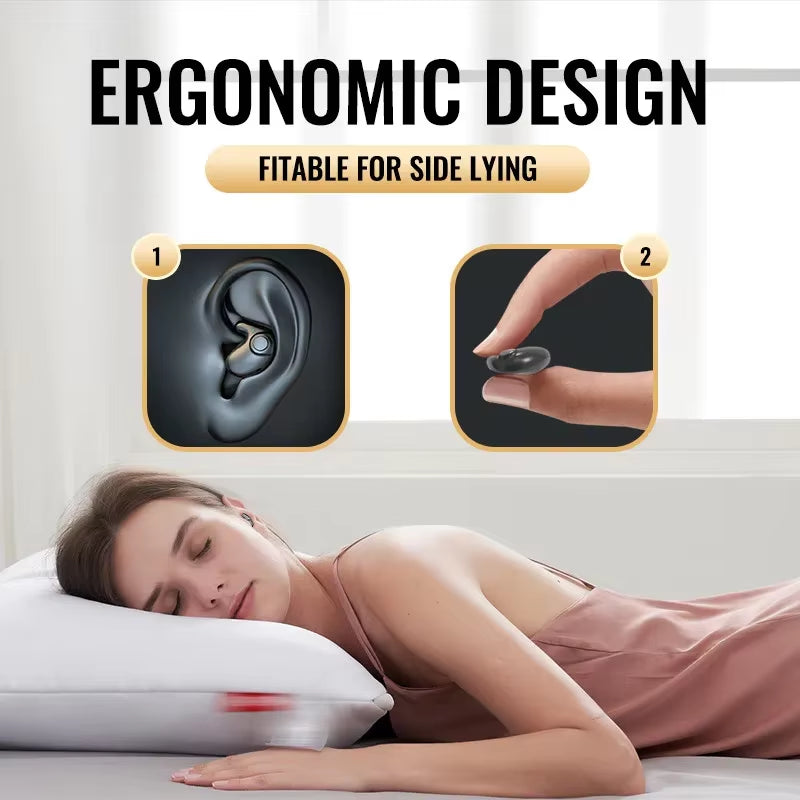 Invisible Mini Wireless Earbuds with Noise Reduction