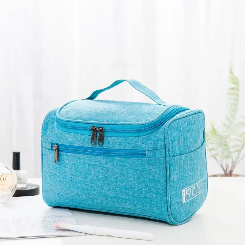 Spacious Cosmetic Bag Makeup Organizer Toiletry Pouch