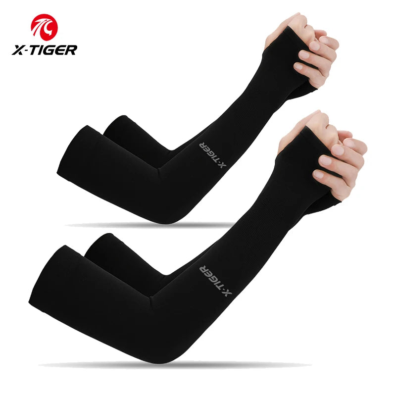 Anti-UV Sunscreen Arm Sleeves Ice Fabric