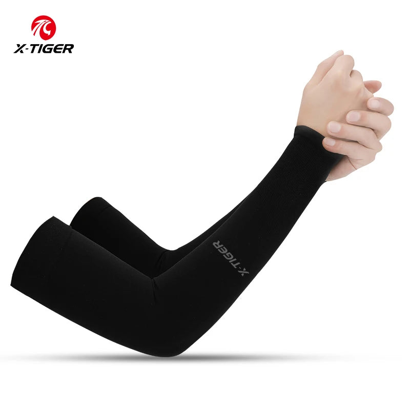 Anti-UV Sunscreen Arm Sleeves Ice Fabric