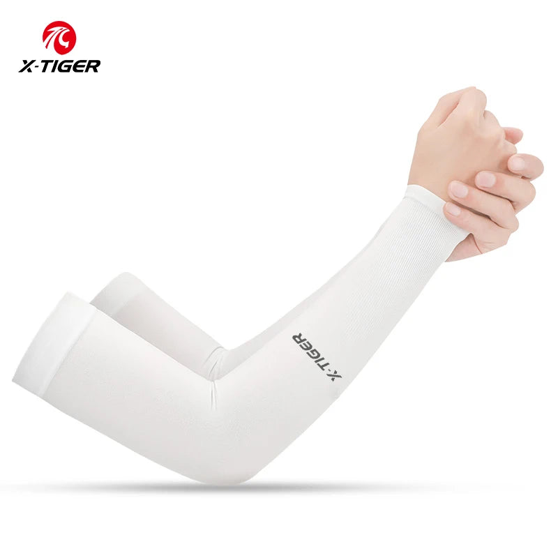 Anti-UV Sunscreen Arm Sleeves Ice Fabric