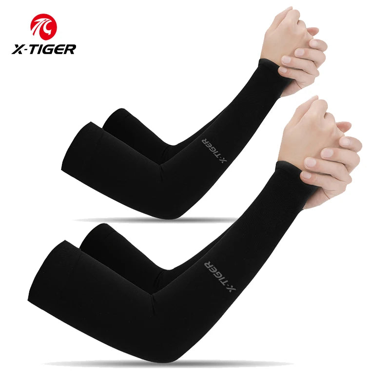 Anti-UV Sunscreen Arm Sleeves Ice Fabric