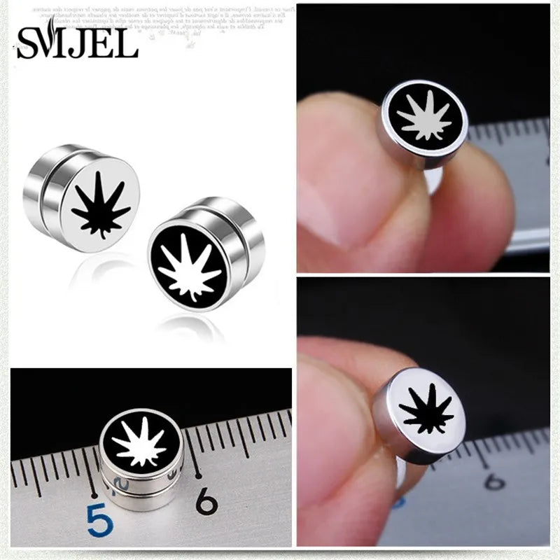 Magnetic Ear Stud Non Piercing Earring