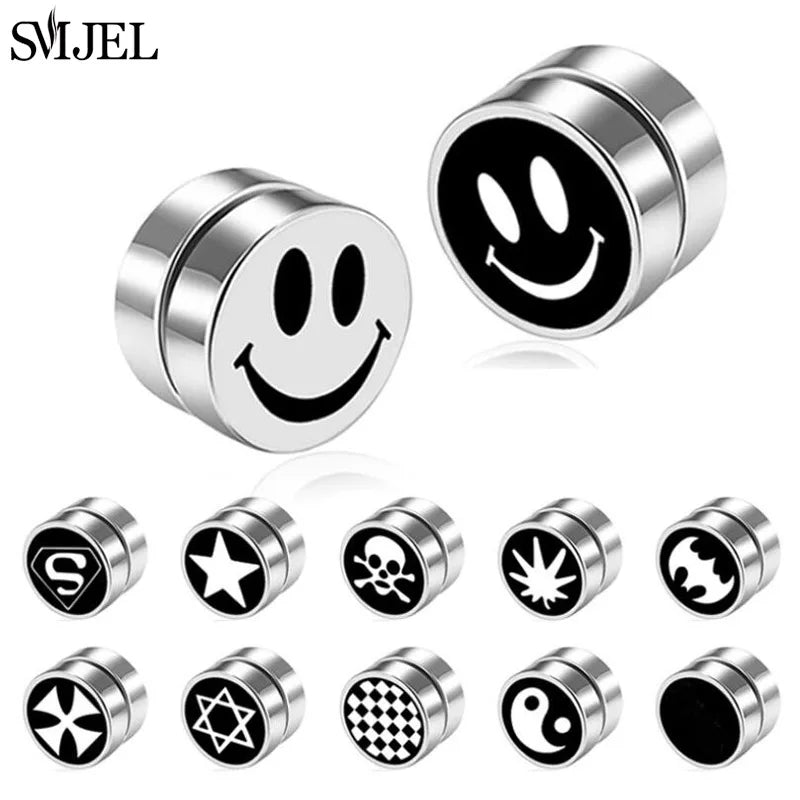 Magnetic Ear Stud Non Piercing Earring