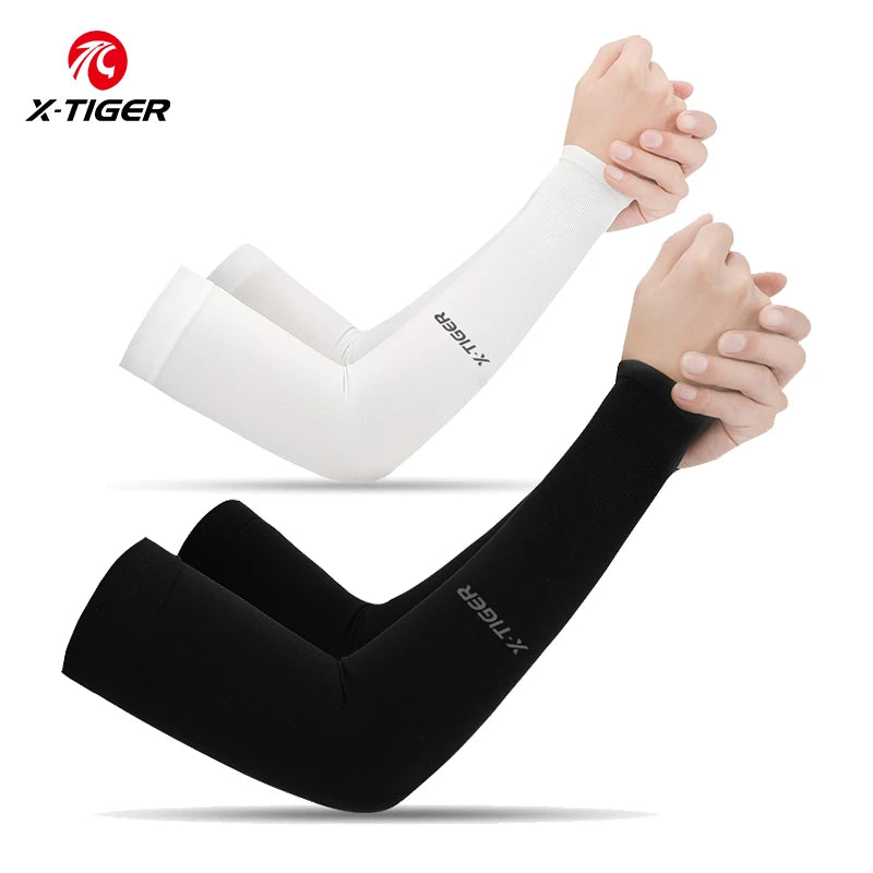 Anti-UV Sunscreen Arm Sleeves Ice Fabric