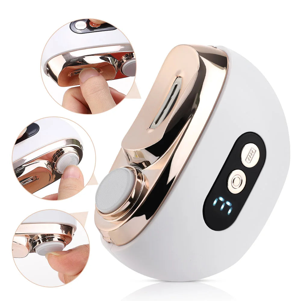 Revolutionary 2-in-1 Automatic Electric Nail Clipper & Polisher - Perfect for anyone!