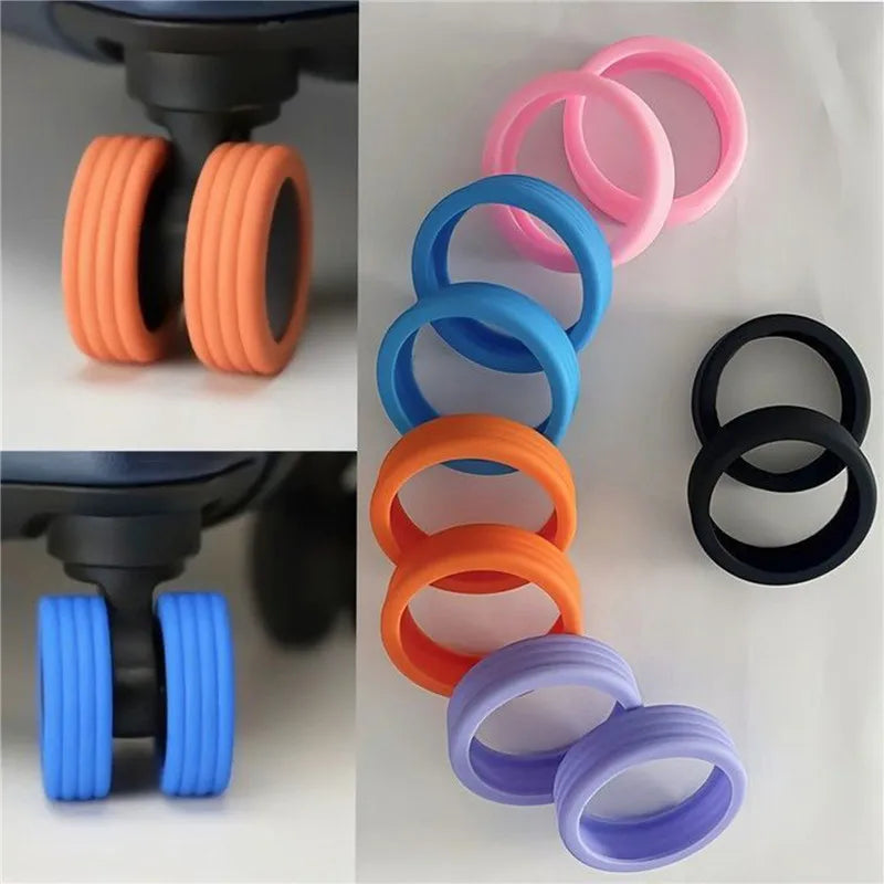 Silicone Luggage Wheel Protector - Must have!!!