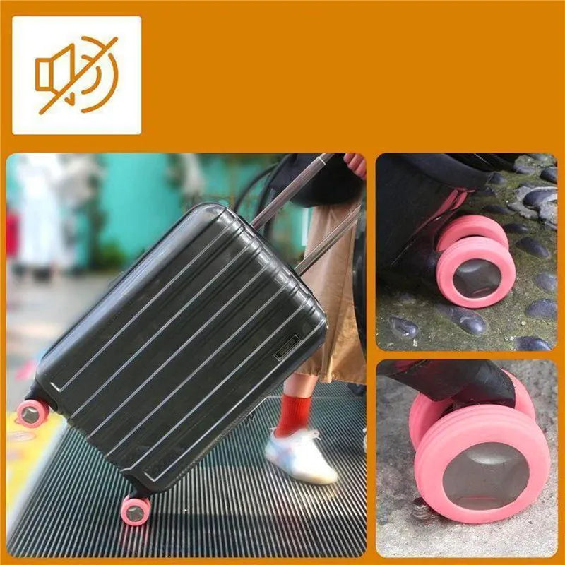Silicone Luggage Wheel Protector - Must have!!!