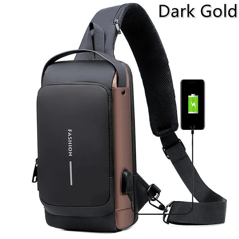Anti Theft Cross Body Travel Sling Chest Bag