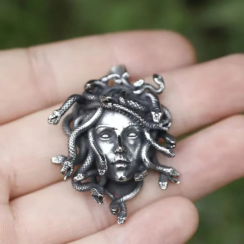 Medusa Snake Pendant
