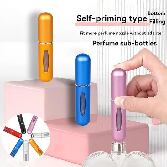 3Pcs Perfume Dispenser Capsule Visualization Design Compact Fashion Portable Spray Capsule