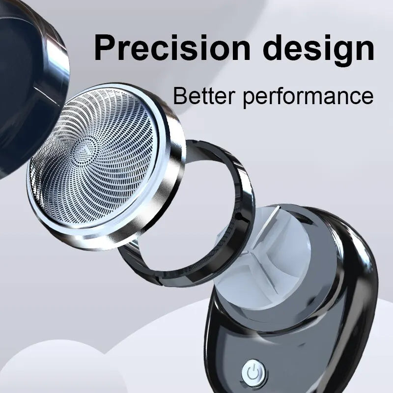Mini Pocket Electric Travel Shaver Portable and Rechargeable