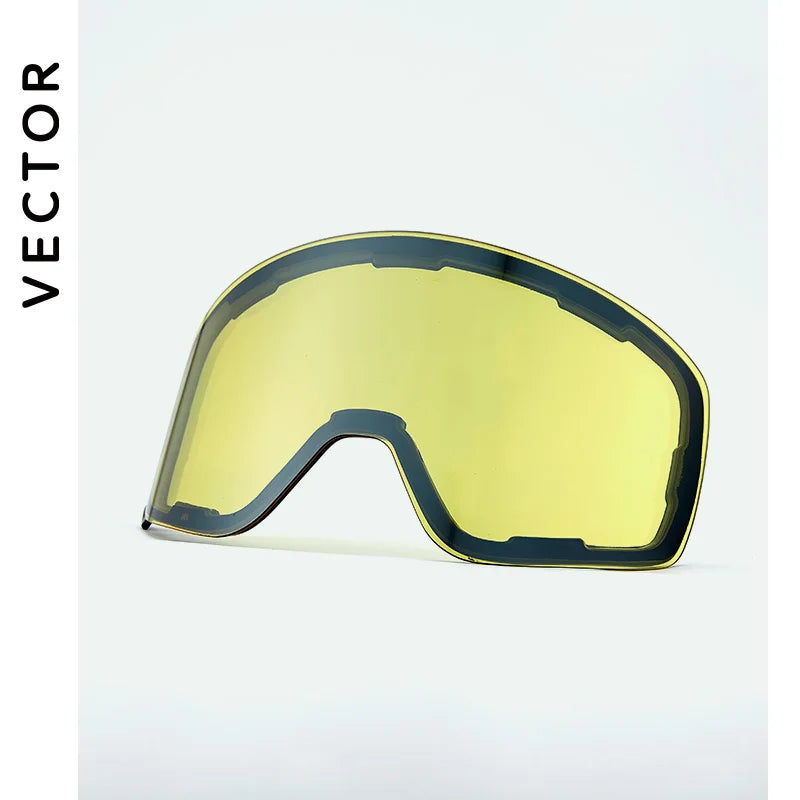 Ski Goggle - Anti Fog Magnetic Cylindrical UV400