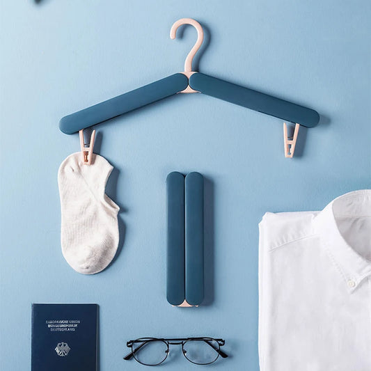 Foldable Clothes Hanger Creative Portable Travel