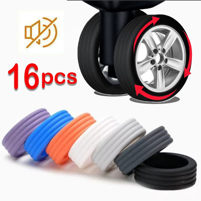 Silicone Luggage Wheel Protector - Must have!!!