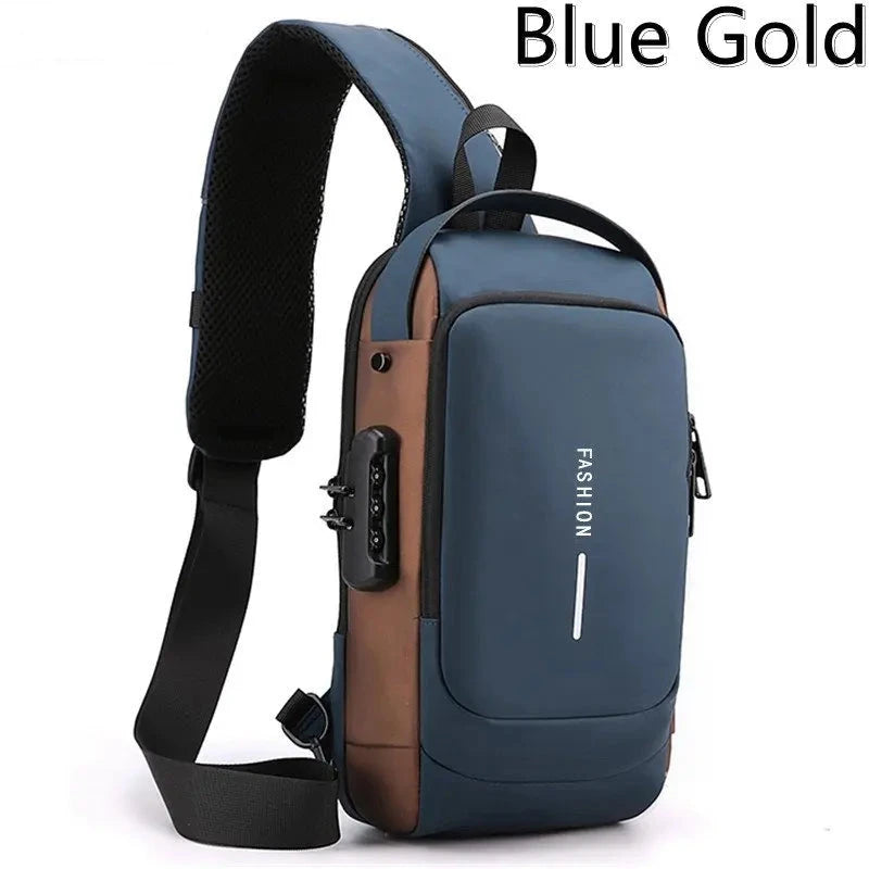 Anti Theft Cross Body Travel Sling Chest Bag