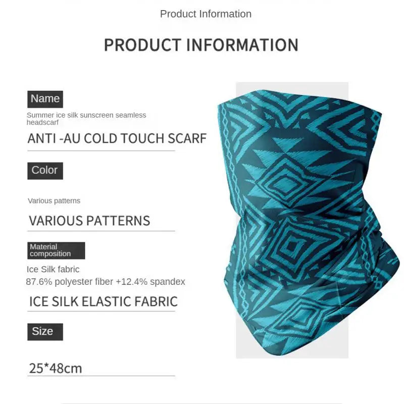 Sunscreen Face and Neck Scarf