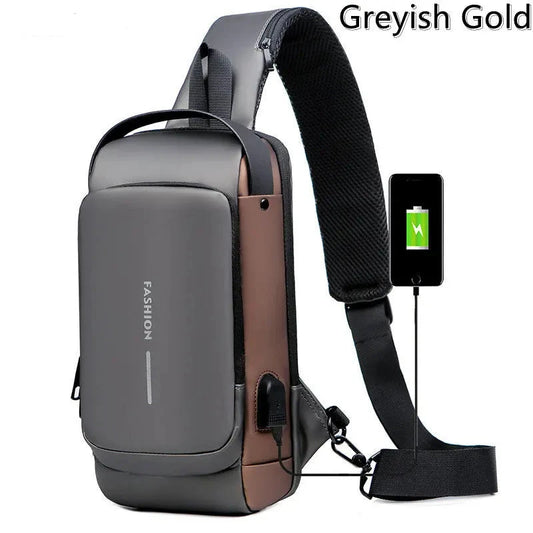 Anti Theft Cross Body Travel Sling Chest Bag