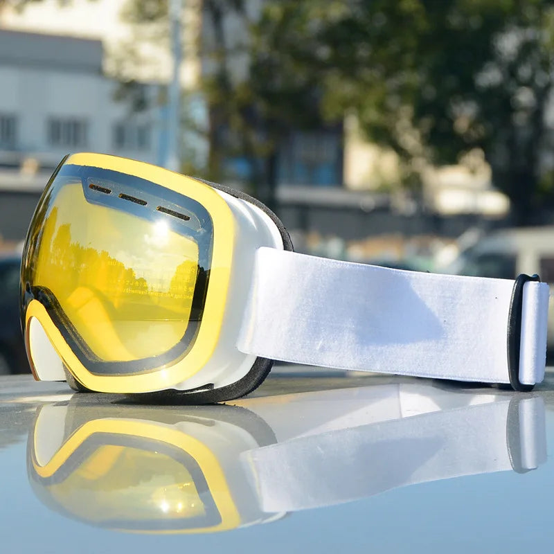Ski Goggles Double Layers Anti-Fog UV400 Protection