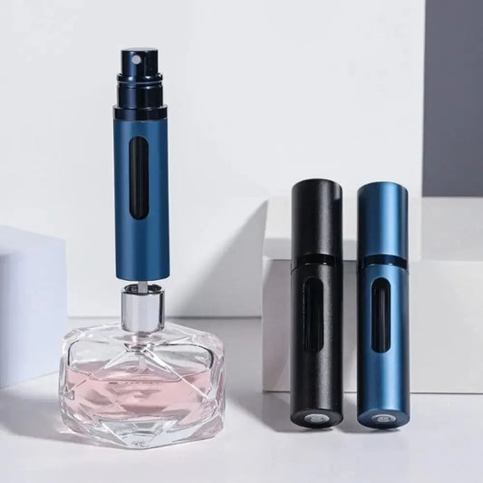 Refillable Perfume Bottle with Spray Scent Pump Portable Travel Empty Cosmetic Containers Mini Spray Atomizer Bottle