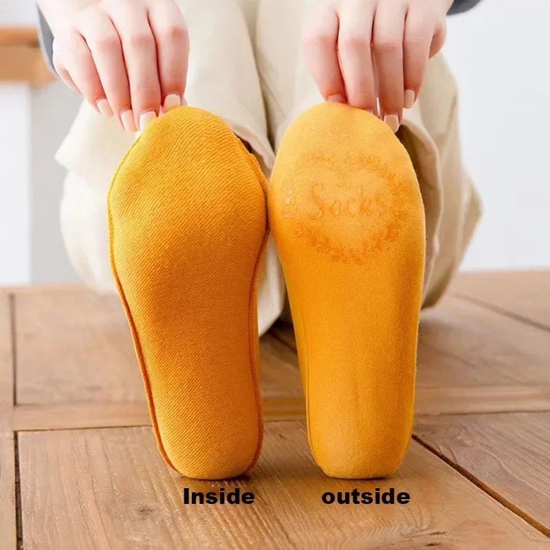 3 Pairs Women Socks High Quality Matching Casual Socks Summer Thin Cotton Bottom Non-Slip Invisible Breathable