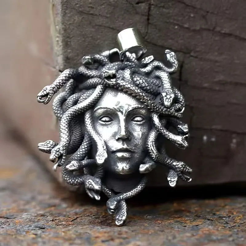 Medusa Snake Pendant