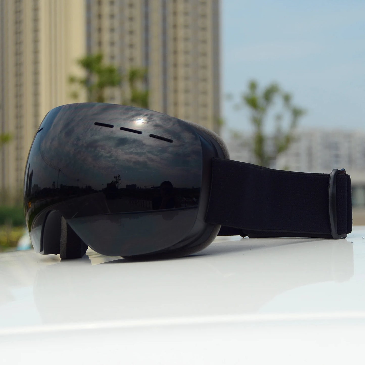 Ski Goggles Double Layers Anti-Fog UV400 Protection