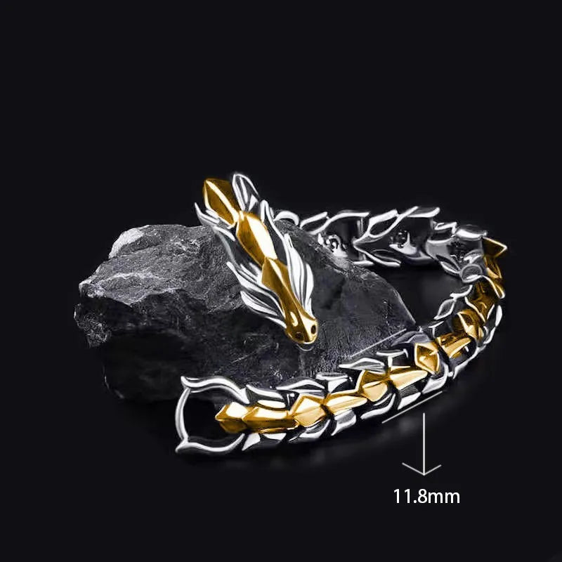 Dragon Vintage Bangle Bracelet