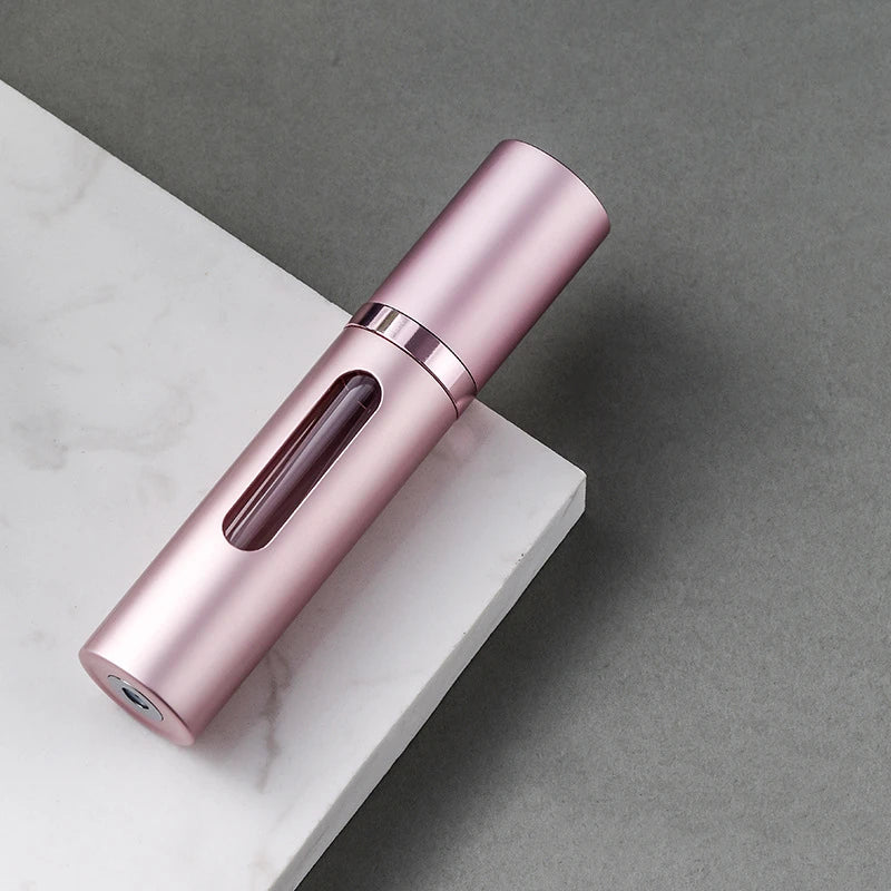 Refillable Perfume Bottle with Spray Scent Pump Portable Travel Empty Cosmetic Containers Mini Spray Atomizer Bottle