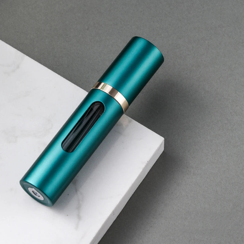 Refillable Perfume Bottle with Spray Scent Pump Portable Travel Empty Cosmetic Containers Mini Spray Atomizer Bottle