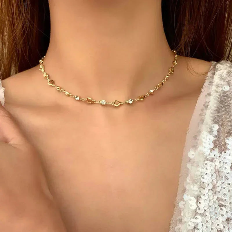 Long Tassel Rhinestone Bohemian Necklace