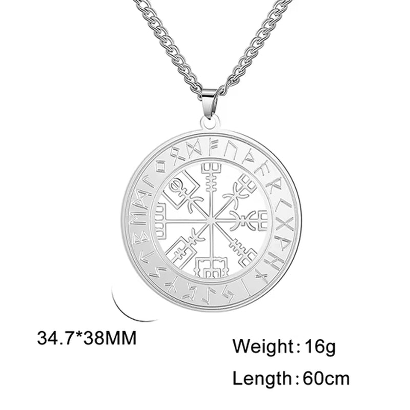 Authentic Vintage Nordic Rune Necklace Pendant