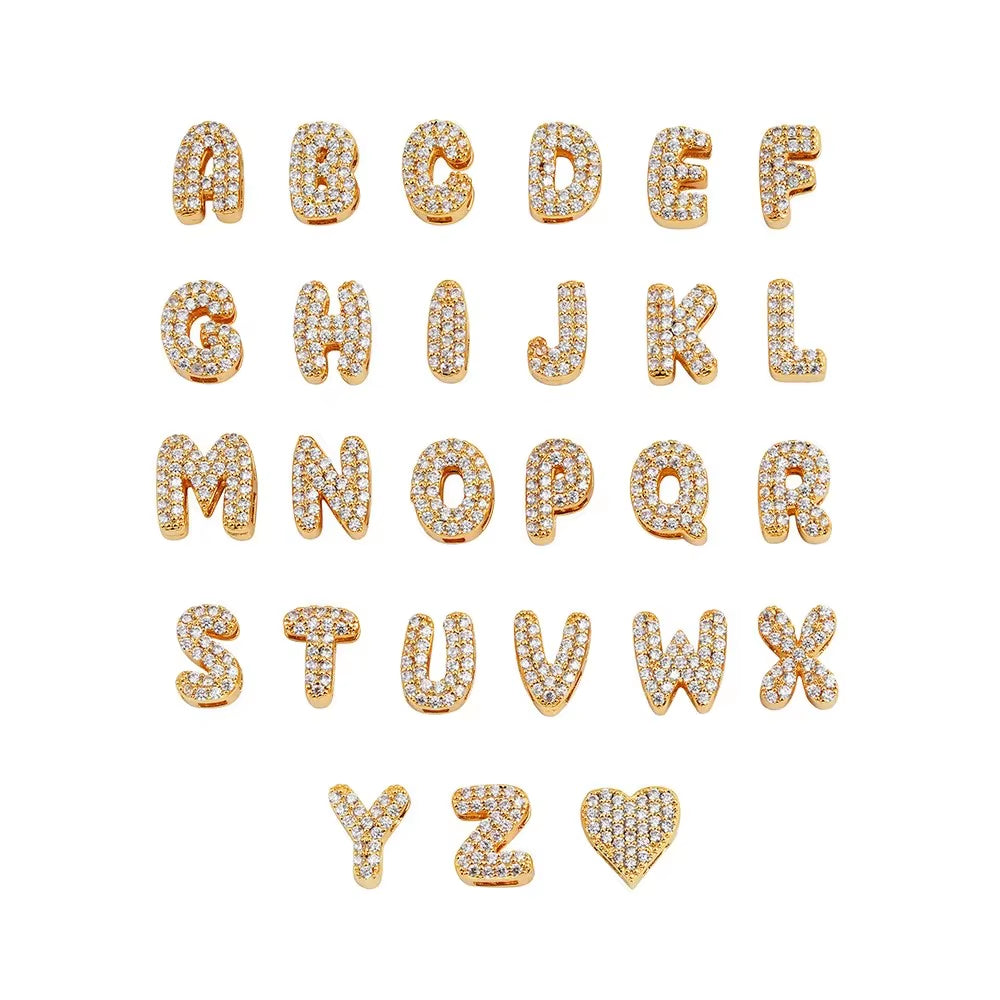 A-Z Tiny Initial Letter Pendant Necklace